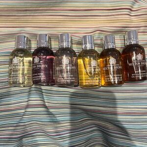 6 Molton Brown Travel Size Shower Gels (1.7 fl oz each)